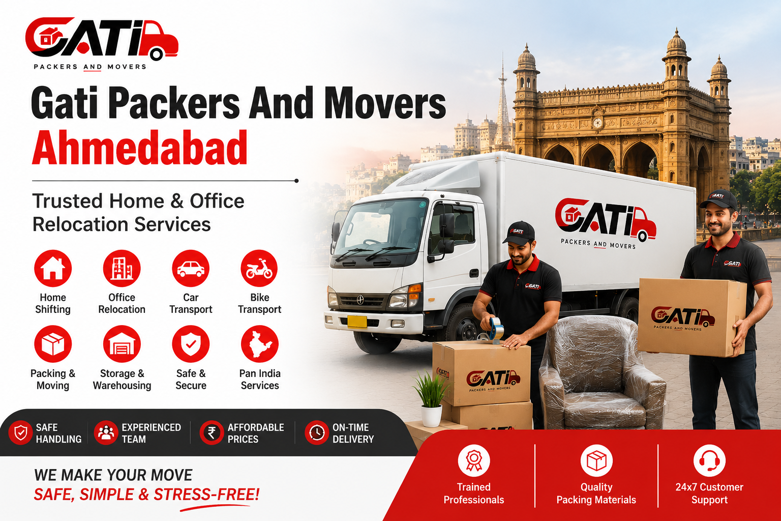 1st Gati Relocation Packers Ahmedabad