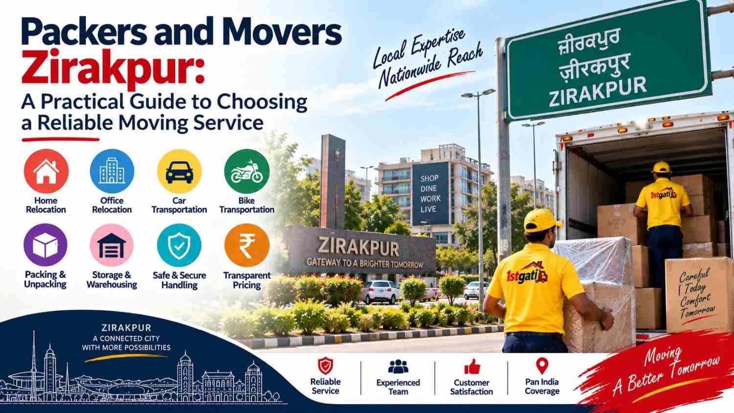 Packers and Movers Zirakpur: A Practical Guide to Choosing a Reliable Moving Service