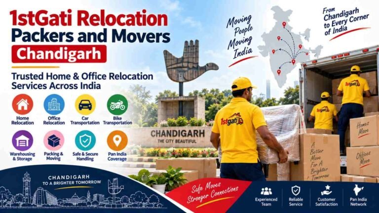 1stGati Relocation Packers and Movers Chandigarh